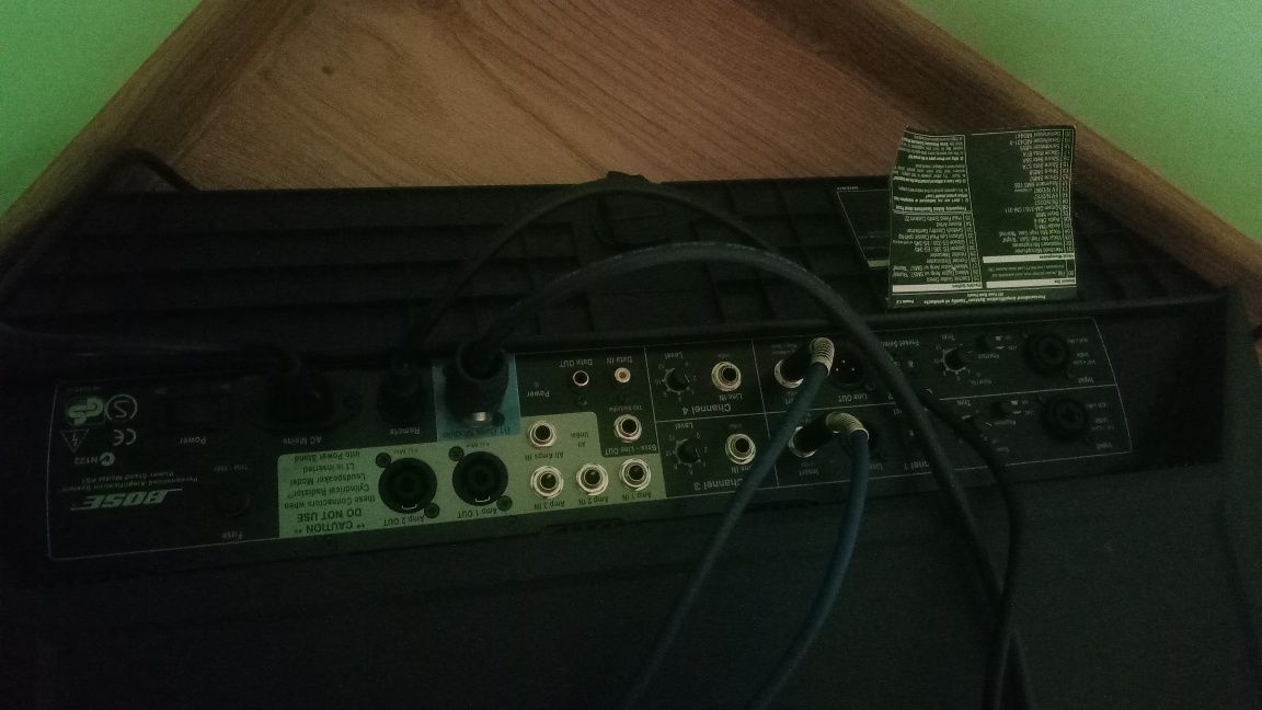 Bose L1 + MM Bass+Pokrowce-bdb.stan/Zamiana na Tyros 4