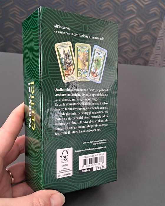 Таро Кельтське з коробкою та книжкою