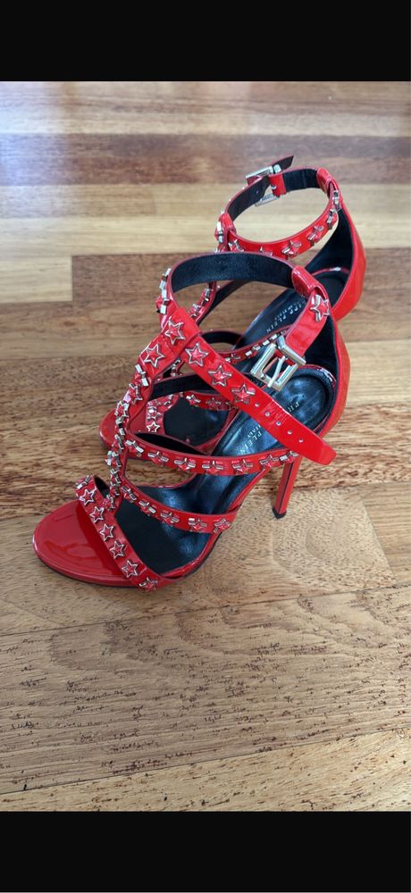 Philipp Plein sandaly na szpilce