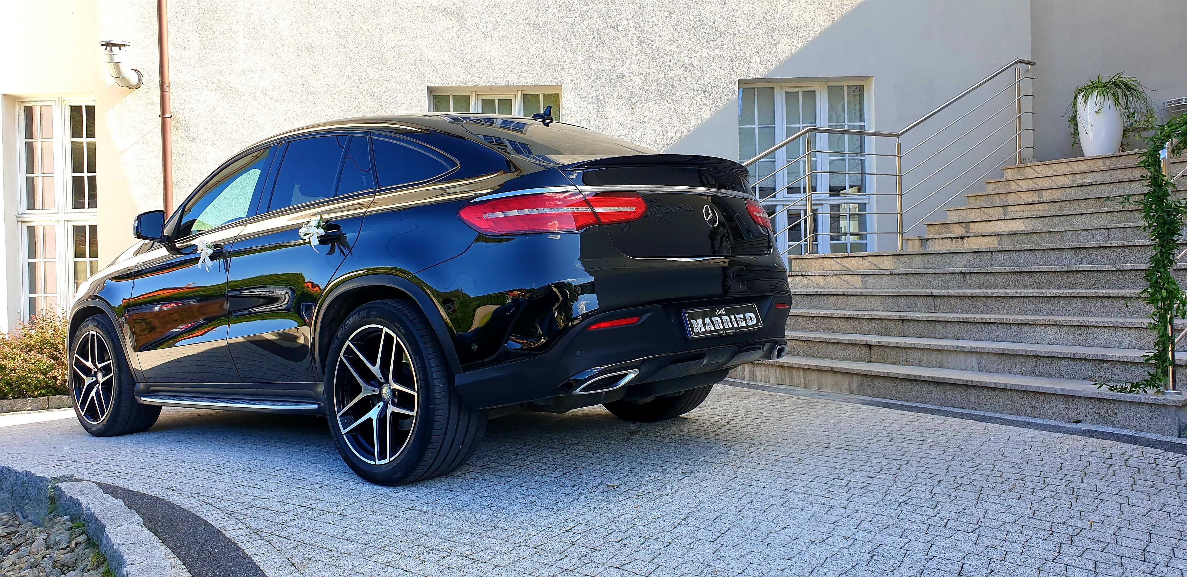 Ślub Mercedes GLE Coupe Auto do Ślubu