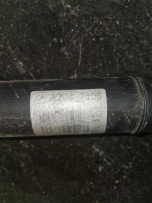 Wał napędowy mercedes GLK 3.0 CDI 4matic  350 CDI