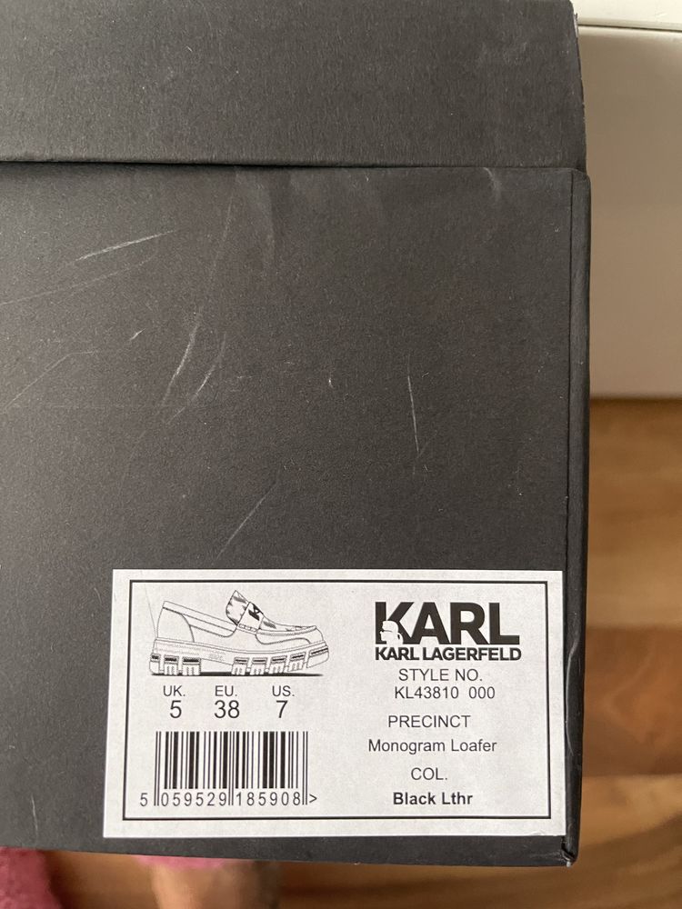 Buty mokasyny Karl lagerfeld