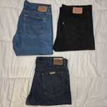 Джинси чоловічі Levi's 501, Wrangler