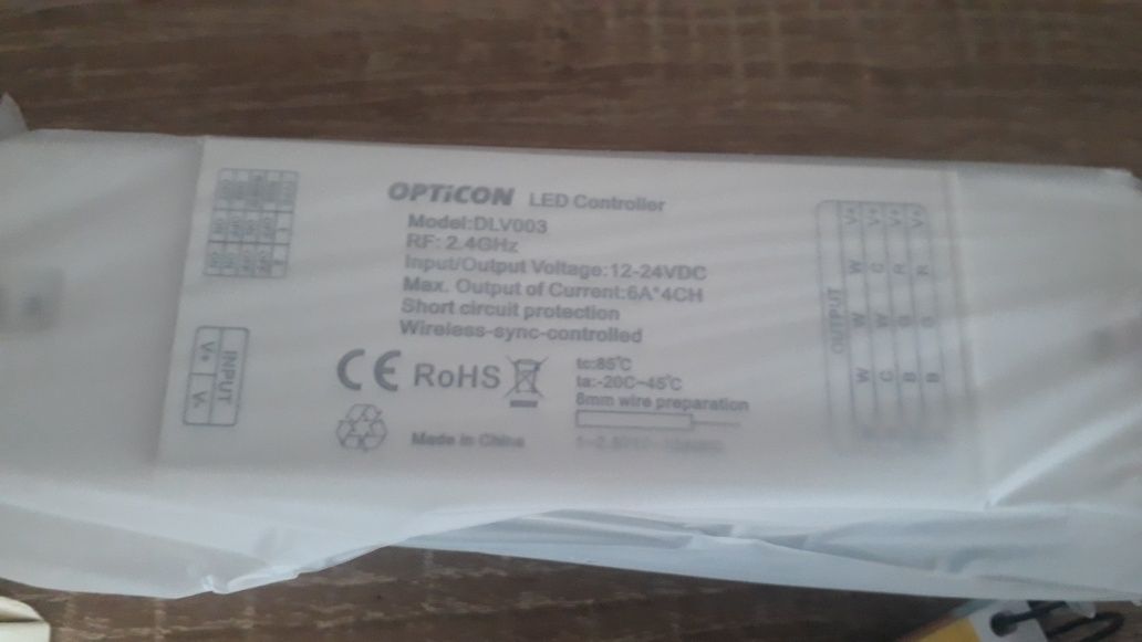 Led controller opticon DLV003