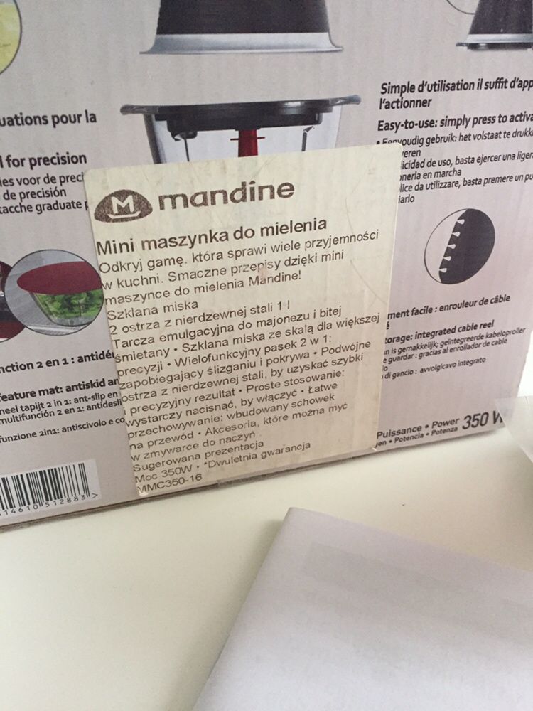 Nowa mini maszynka Mandine