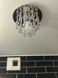 Plafon, lampa wiszaca glamour