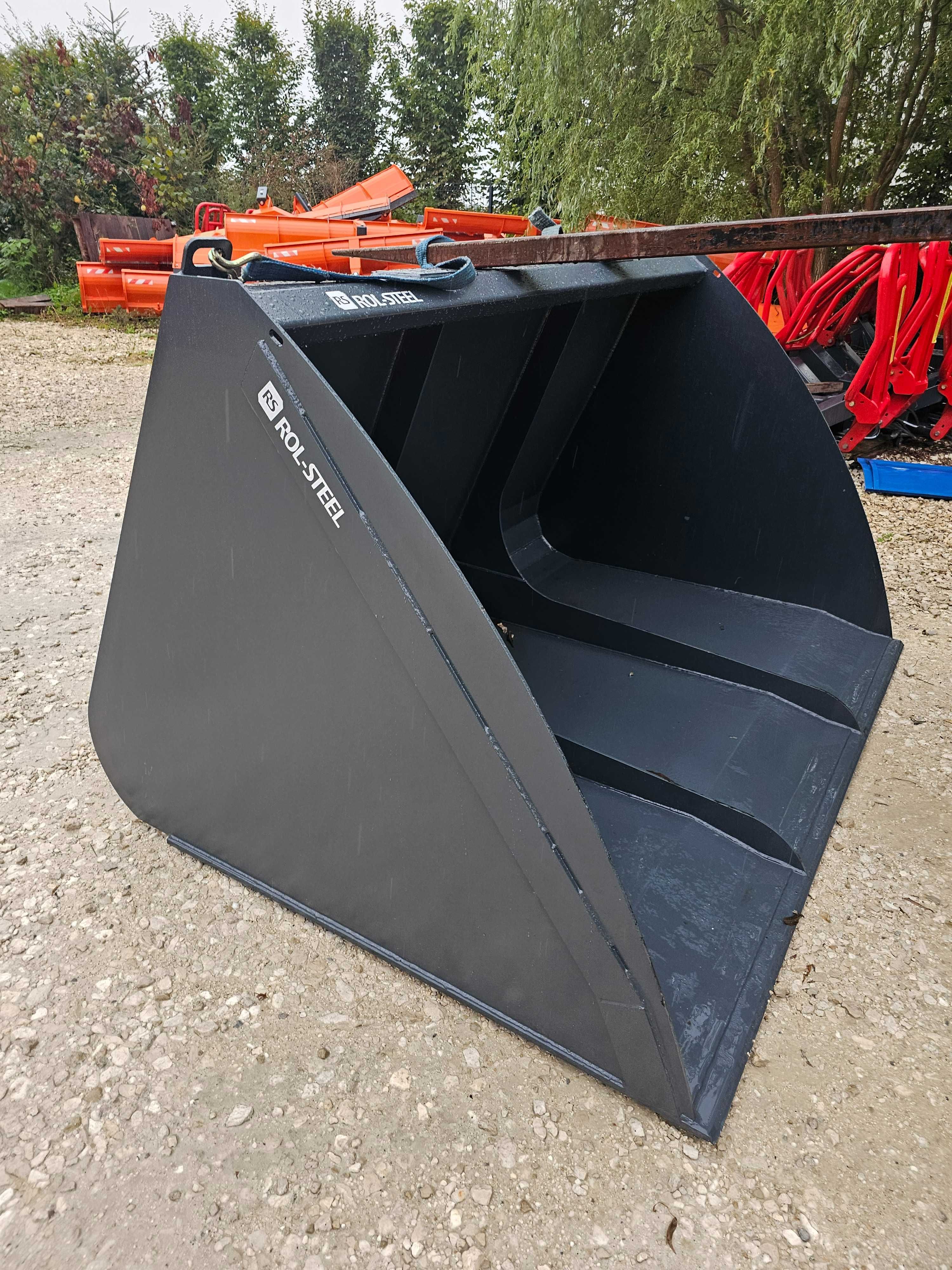 Szufla łycha łyżka objętościowa ROL-STEEL do tura / ładowarki DOWÓZ PL