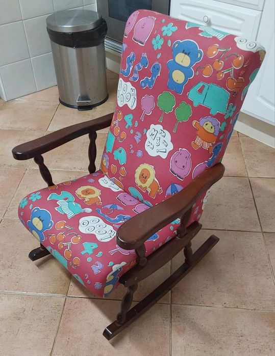 CADEIRA DE BALANÇO PARA CRIANÇA DOS 2-7 ANOS.Casa,Quarto,Cozinha,Sala,