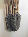 Torebka letnia plażowa shopper tulipan handmade ręcznie robiona