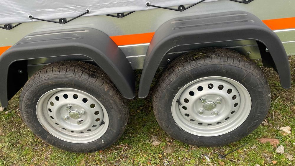 Przyczepka TEMARED z  plandeką tandem 750dmc raty dostawa cała Polska