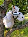Kantar dla hobby horse z futerkiem