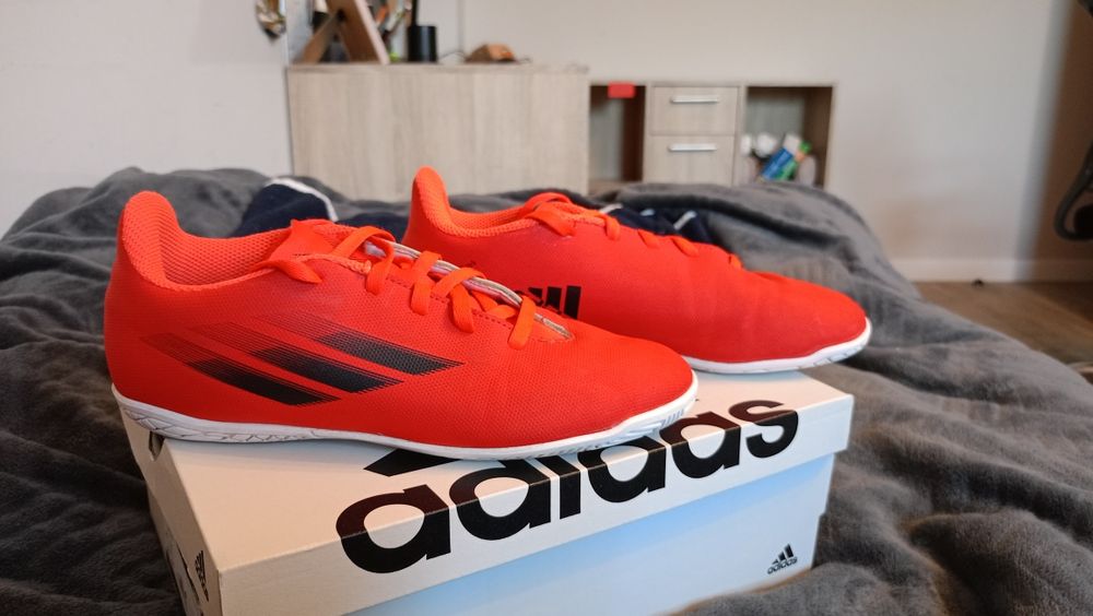 Halówki buty Adidas czerwone