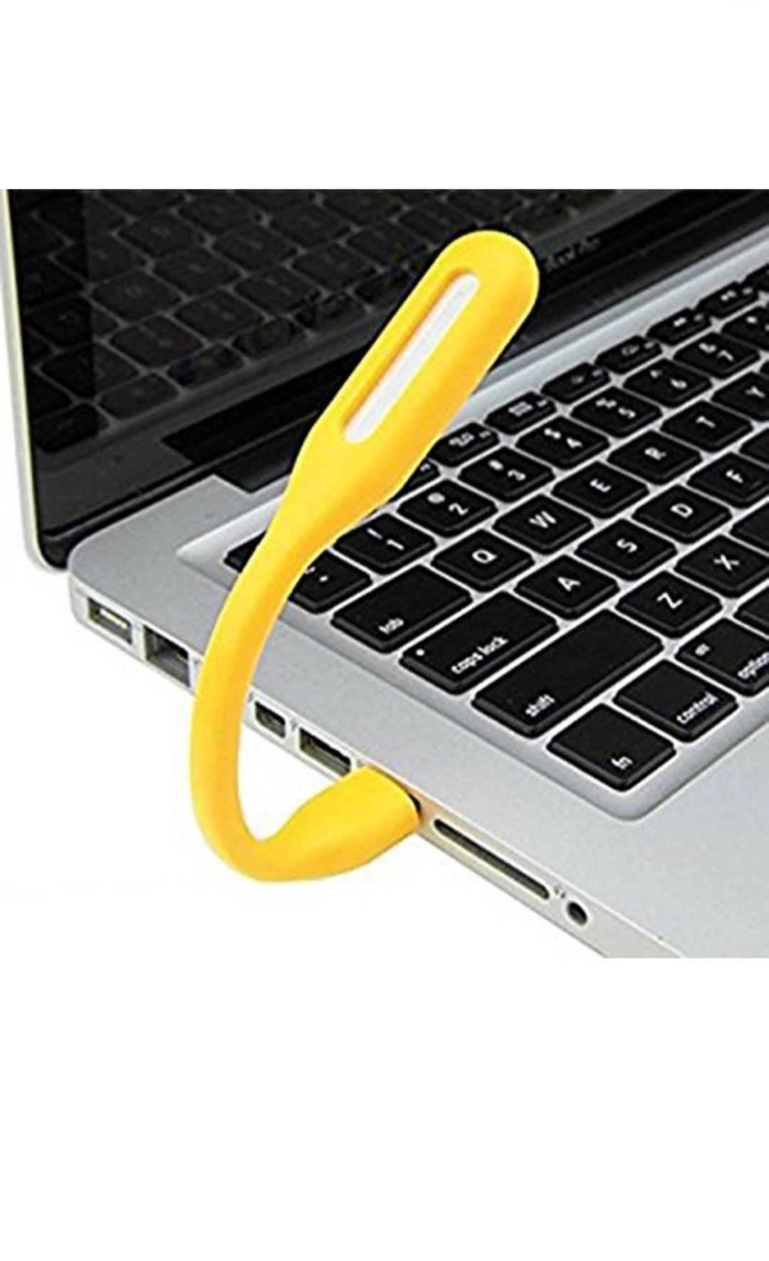 USB лампа підключається до ноутбука, комп'ютера або power bank.