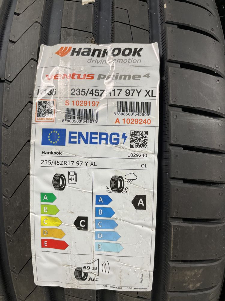 235/45R17 97Y Hankook Ventus Prime 4 22rok NOWE!!!