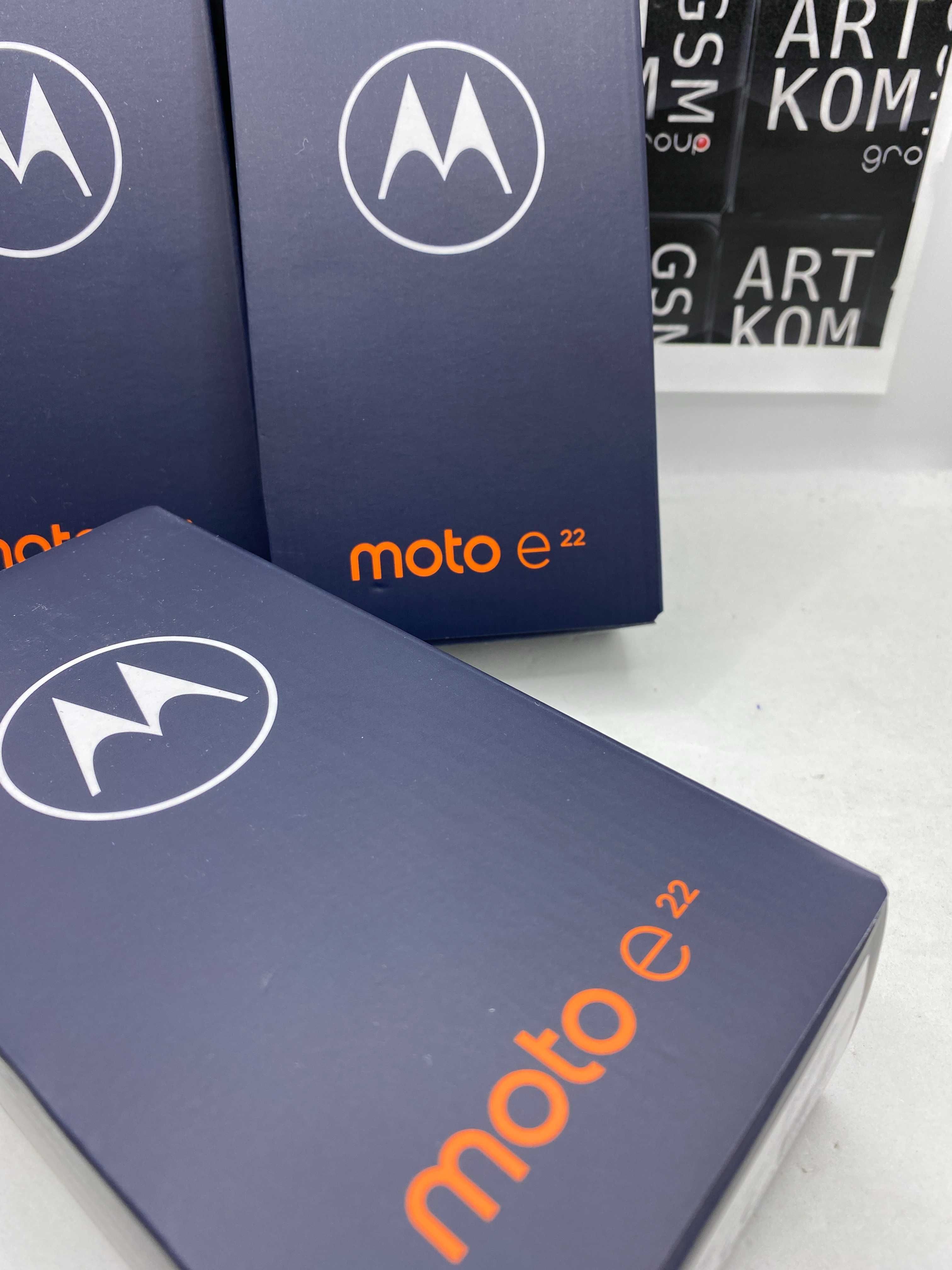 NAJTANIEJ od ARTKOM Nowa Motorola E22 4/64GB  399zł OKazja!