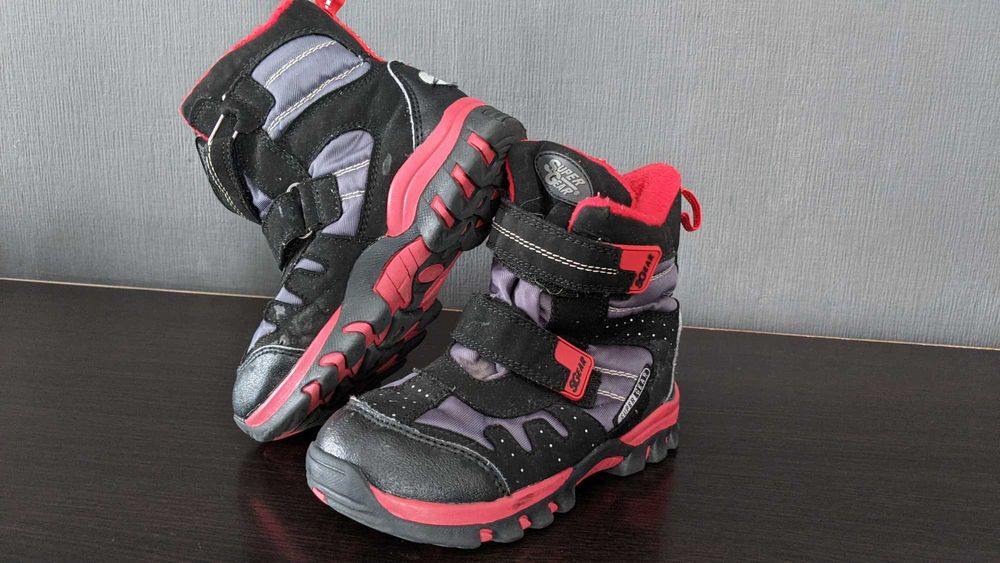 Зимние  ботинки р23,25,27,28,30