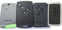 Karta klucz Renault megane clio scenic captur fluence laguna kodowanie