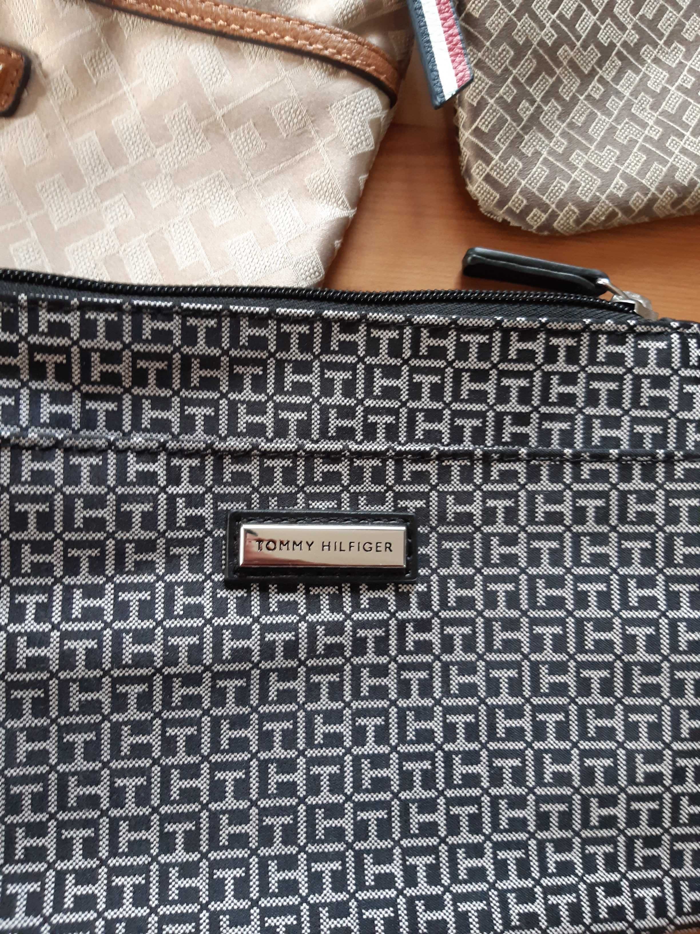 Tommy Hilfiger oryginalna kosmetyczka saszetka kolory z USA