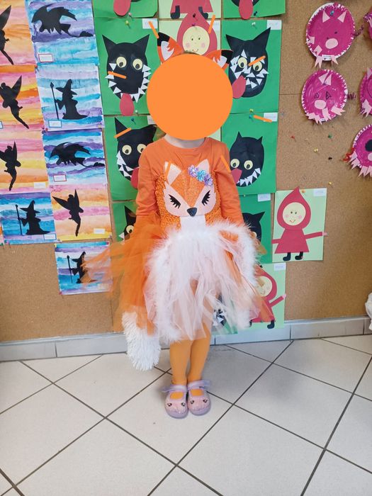 Strój karnawałowy lis