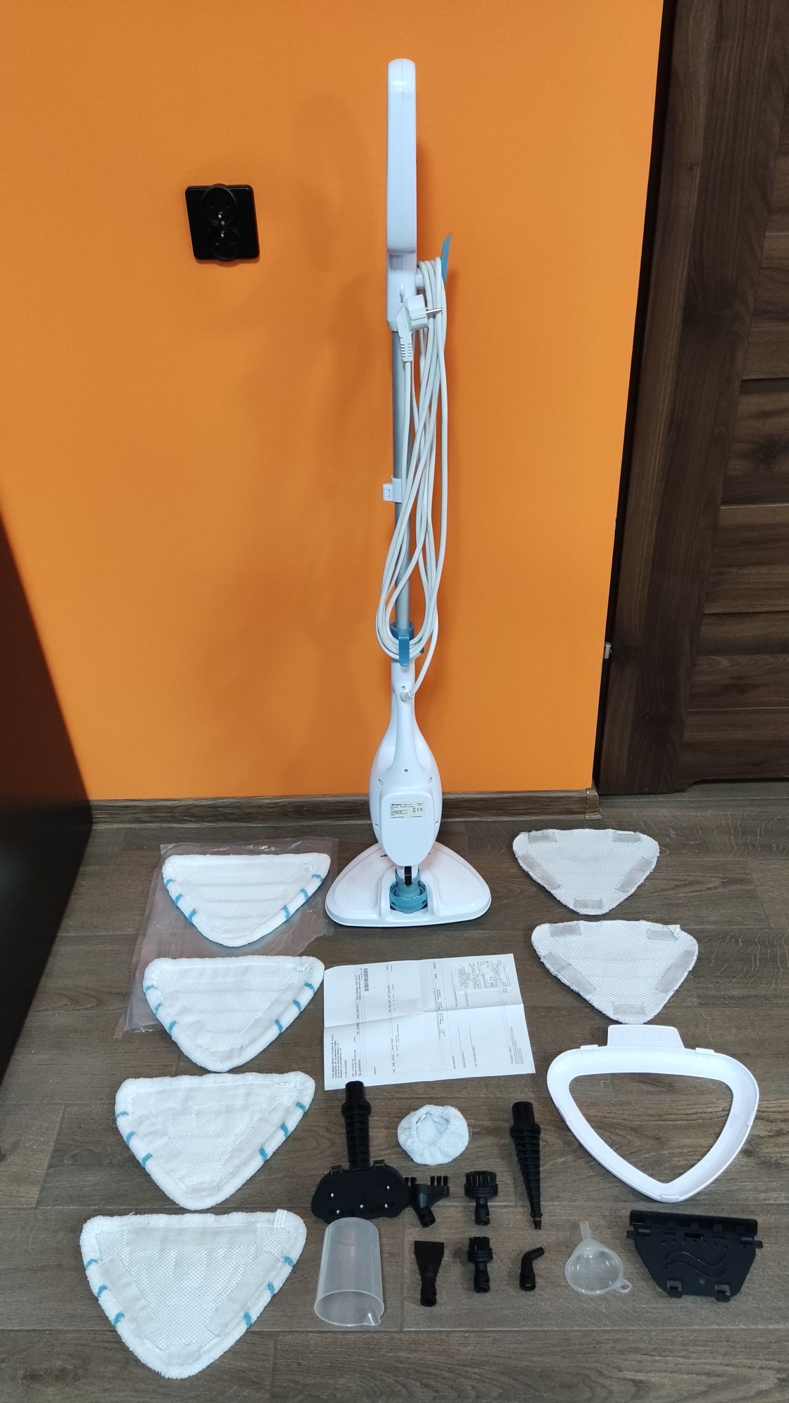 Mop parowy 3.5bar Ariete Multi Steam 10 w 1 CAŁY ZESTAW! GWARANCJA!