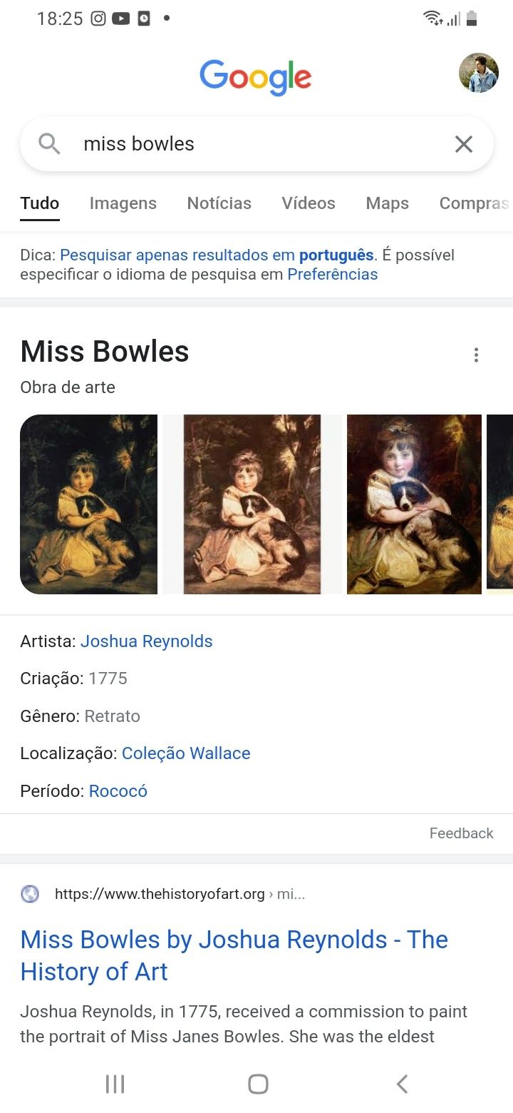 Obra de arte Miss Bowles