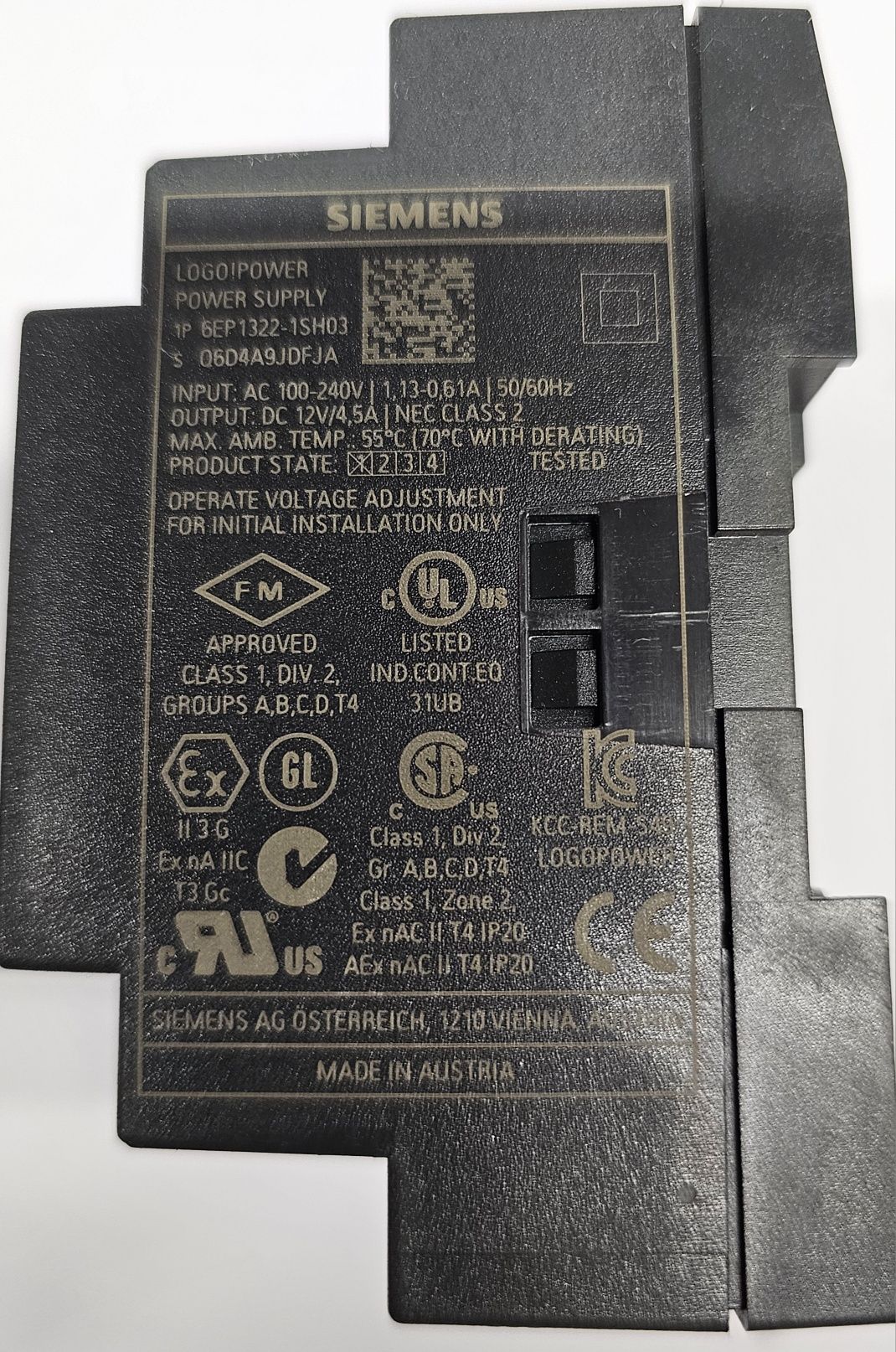 Zasilacz Siemens Logo 6EP1322-1SH03