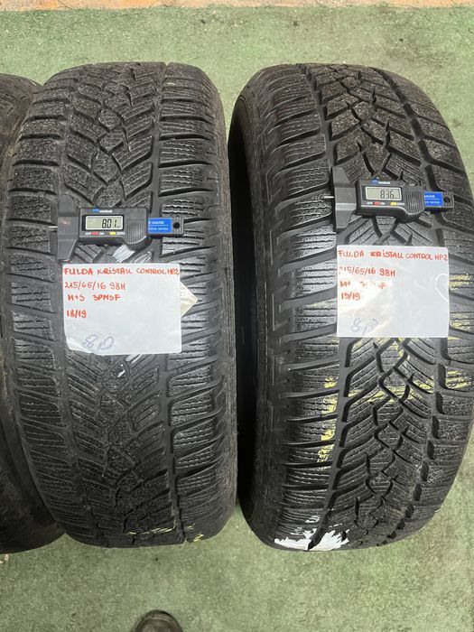 4x 215/65/16 98H FULDA KRISTALL CONTROL HP2 opony zimowe M+S 3PMSF