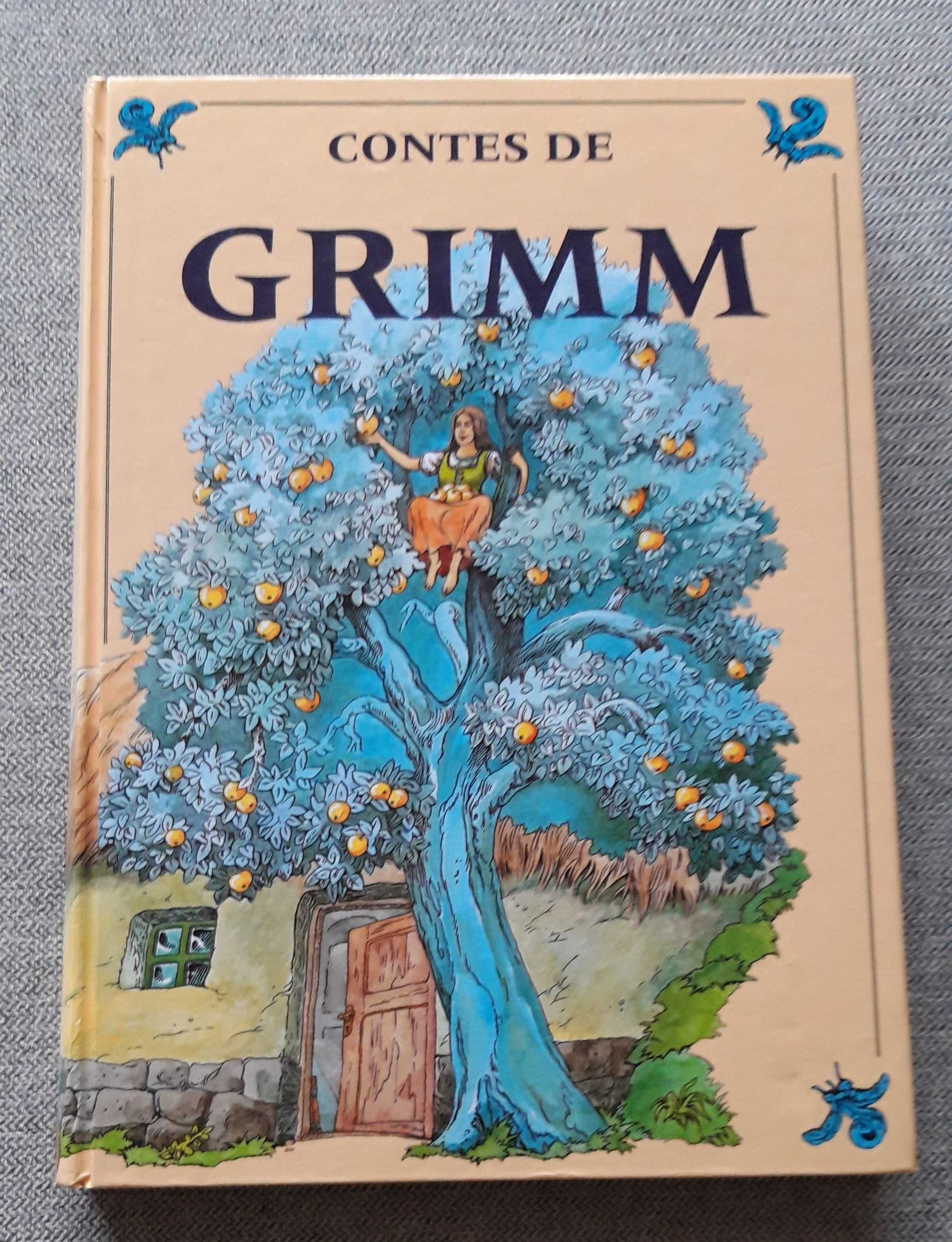 Livro em francês "Contes de Grimm"