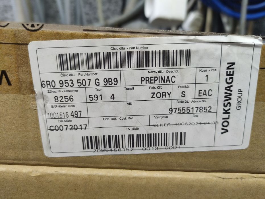 Przełącznik zespolony Seat Skoda VW Oryginalny