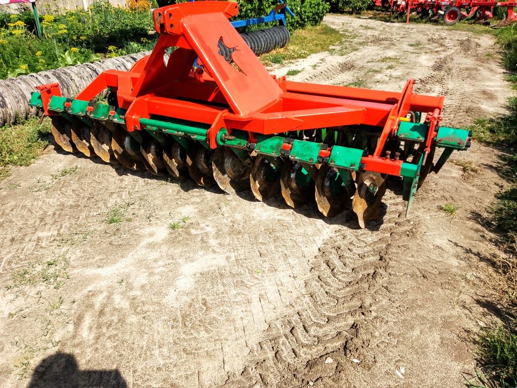 Talerzowka 3m Wał daszkowy rurowy Grano system brona talerzowa Agr