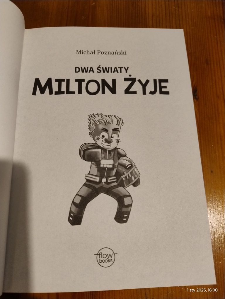 Książka "Dwa światy.  Drollercaster. Milton żyje.