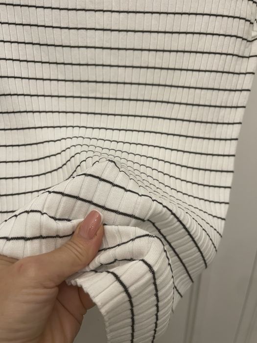 MAX MARA piękna bluzka w prążek, NOWA