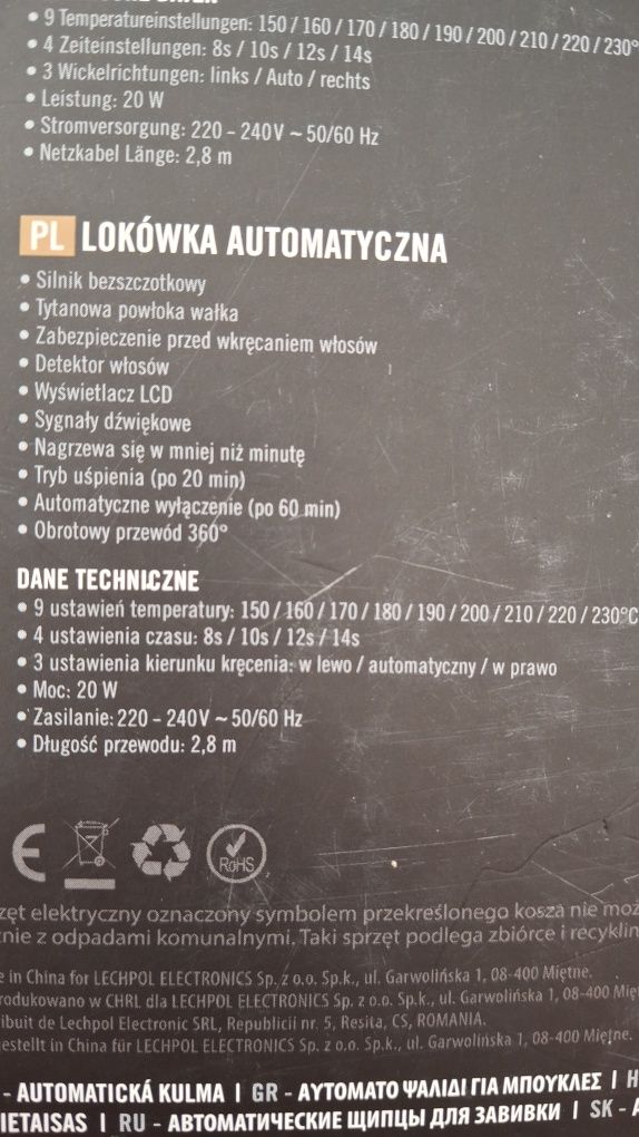 Lokówka automatyczna Teesa DREAM CURLS X600