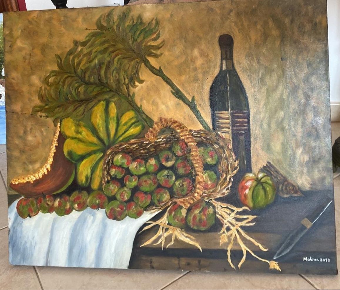Telas a óleo pintadas