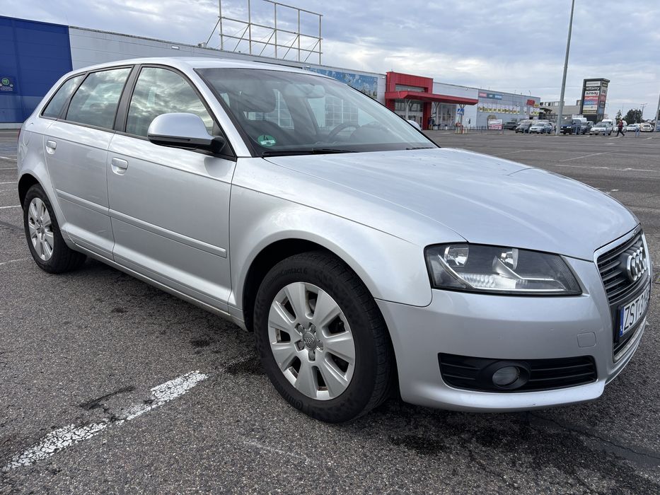 Audi A3 Sportback 2,0 TDI, 2010r, 140 KM, climatronik, serwis 125 tys