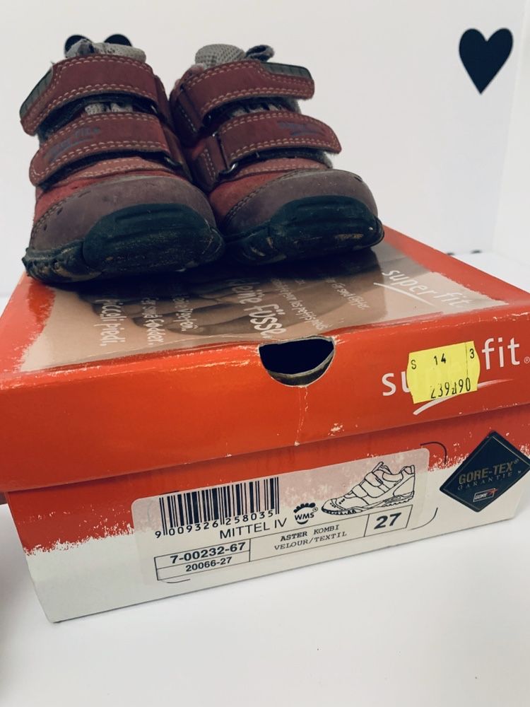 Superfit gore-tex trzewiki 27