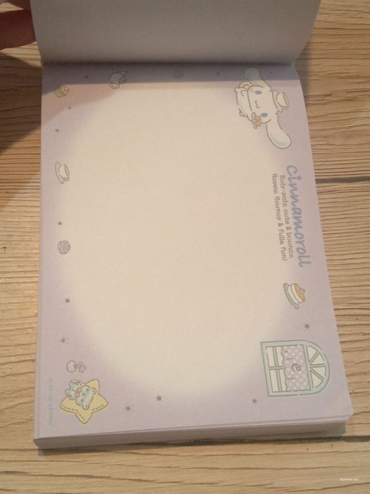 Nowy duży notes notatnik cinnamoroll