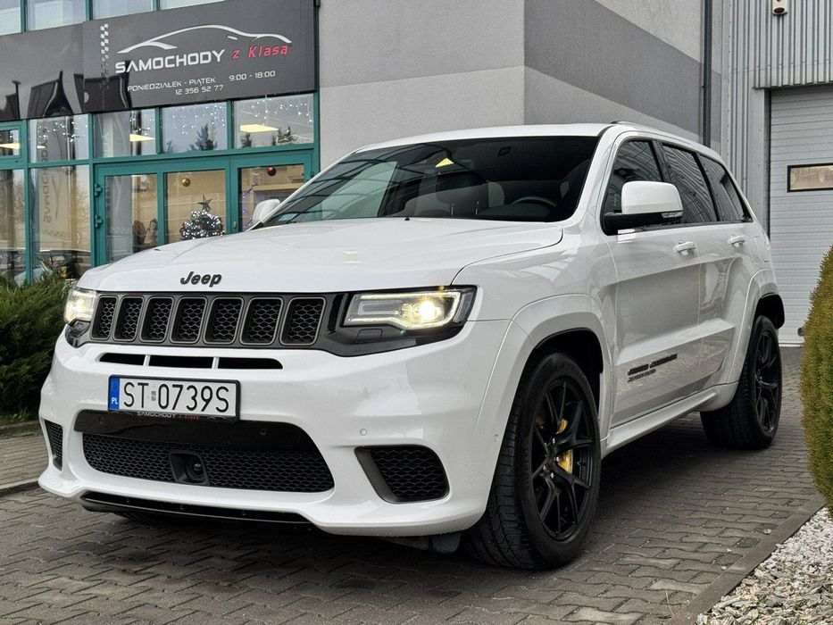Jeep Grand Cherokee 6.2 Supercharged Trackhawk 717 KM. Salon Polska. Bezwypadkowy. FV23%