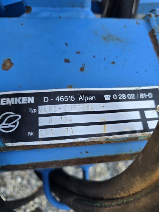 Pług 5 skibowy Lemken Vari Europal8