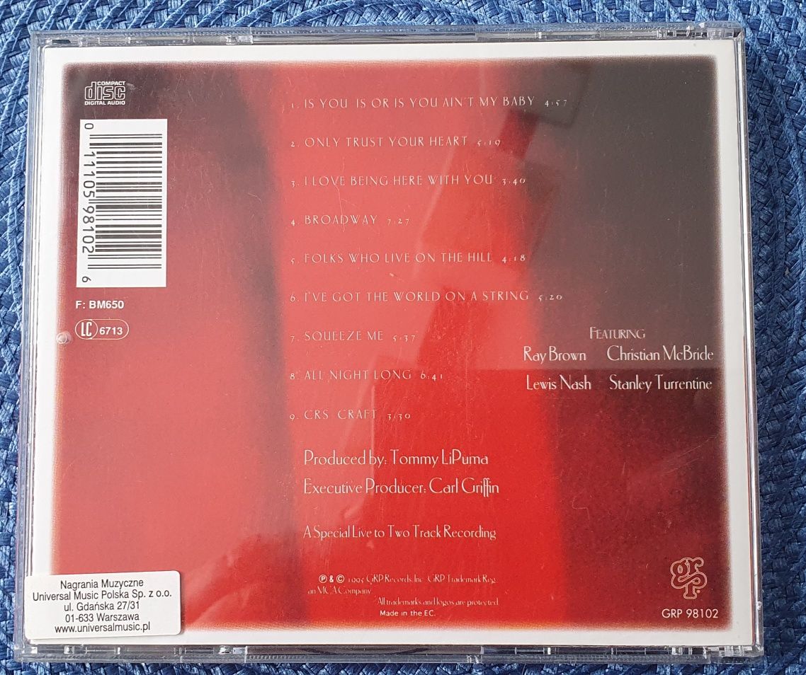 Diana Krall - One thrust your heart CD