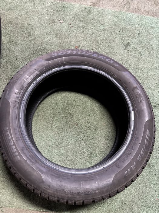 2x 215/55R17 94H PIRELLI SOTTOZERO 3 opony zimowe M+S 3PMSF SEAL INSID
