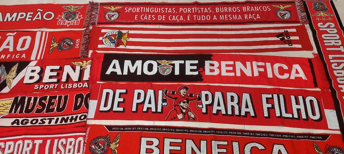 21 Cachecois do Benfica diferentes