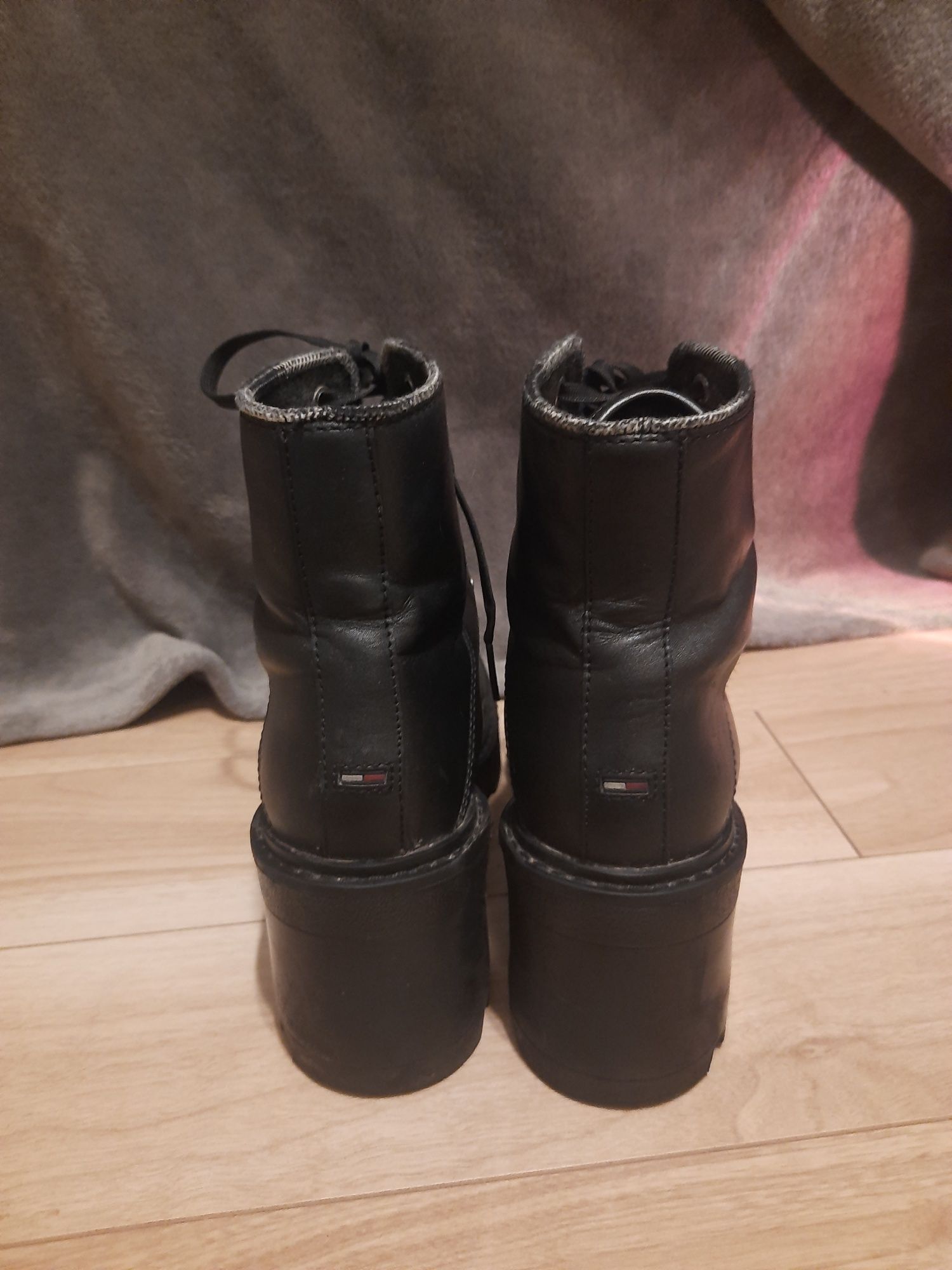 Tommy Hilfiger/Jeans botki/trapery zimowe