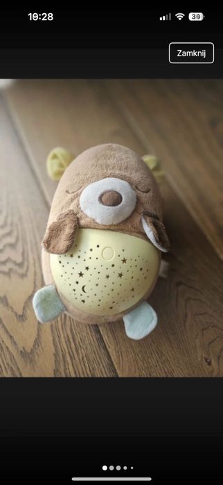 Pozytywka projektor zabawka pluszowa Skip hop