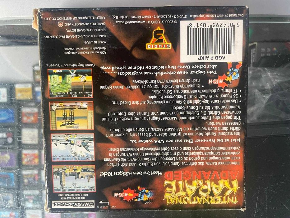 Game Boy Advance - International Karate Advenced - Sklep - Wolumen