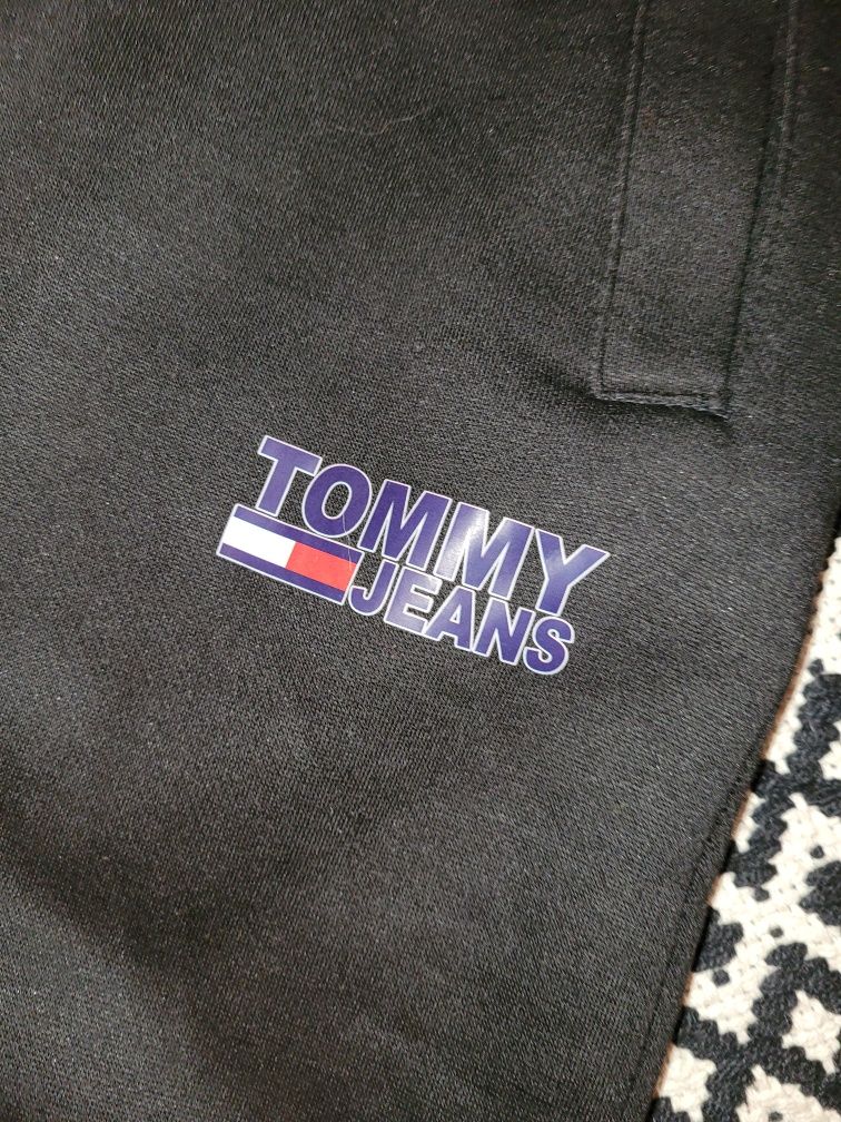 Spodnie damskie ocieplane logo TH