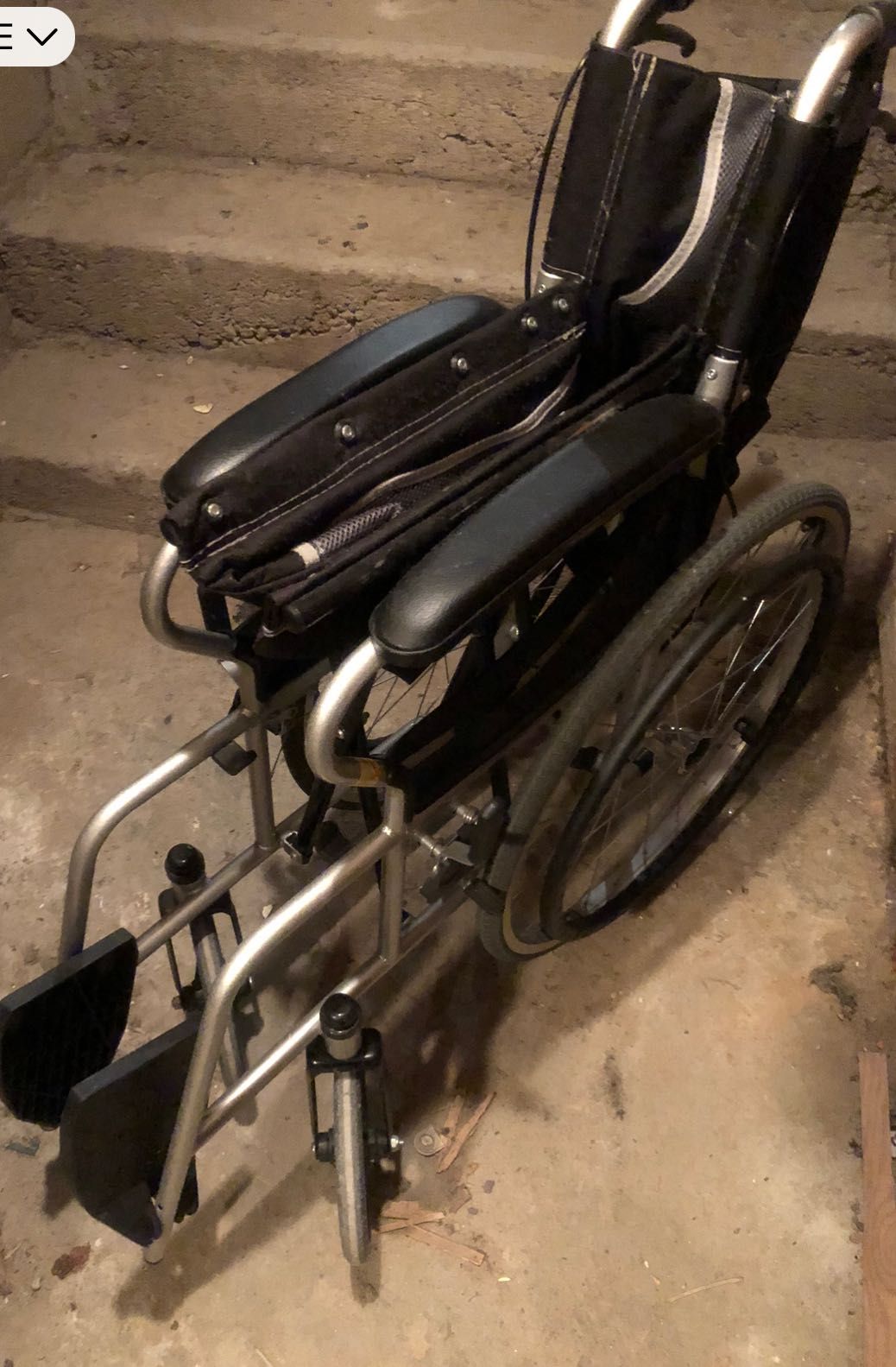 Niemiecki wózek inwalidzki