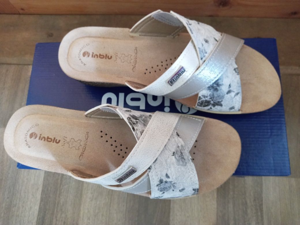 Nowe klapki damskie inblu rozmiar 40