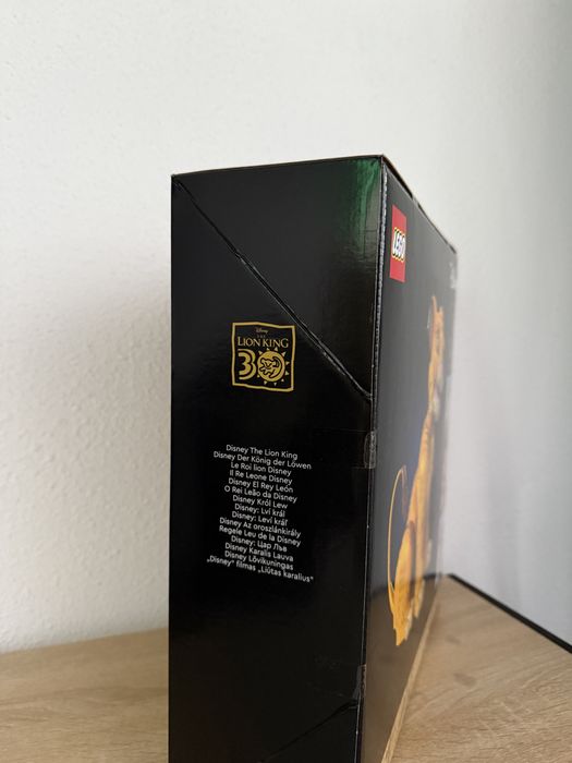 LEGO simba rei leão - novo