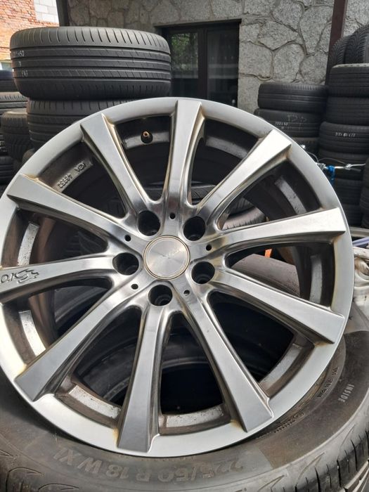 Felgi aluminiowe 5x112 x8x18et21 otwór centrujący 57 stan bardzo dobry